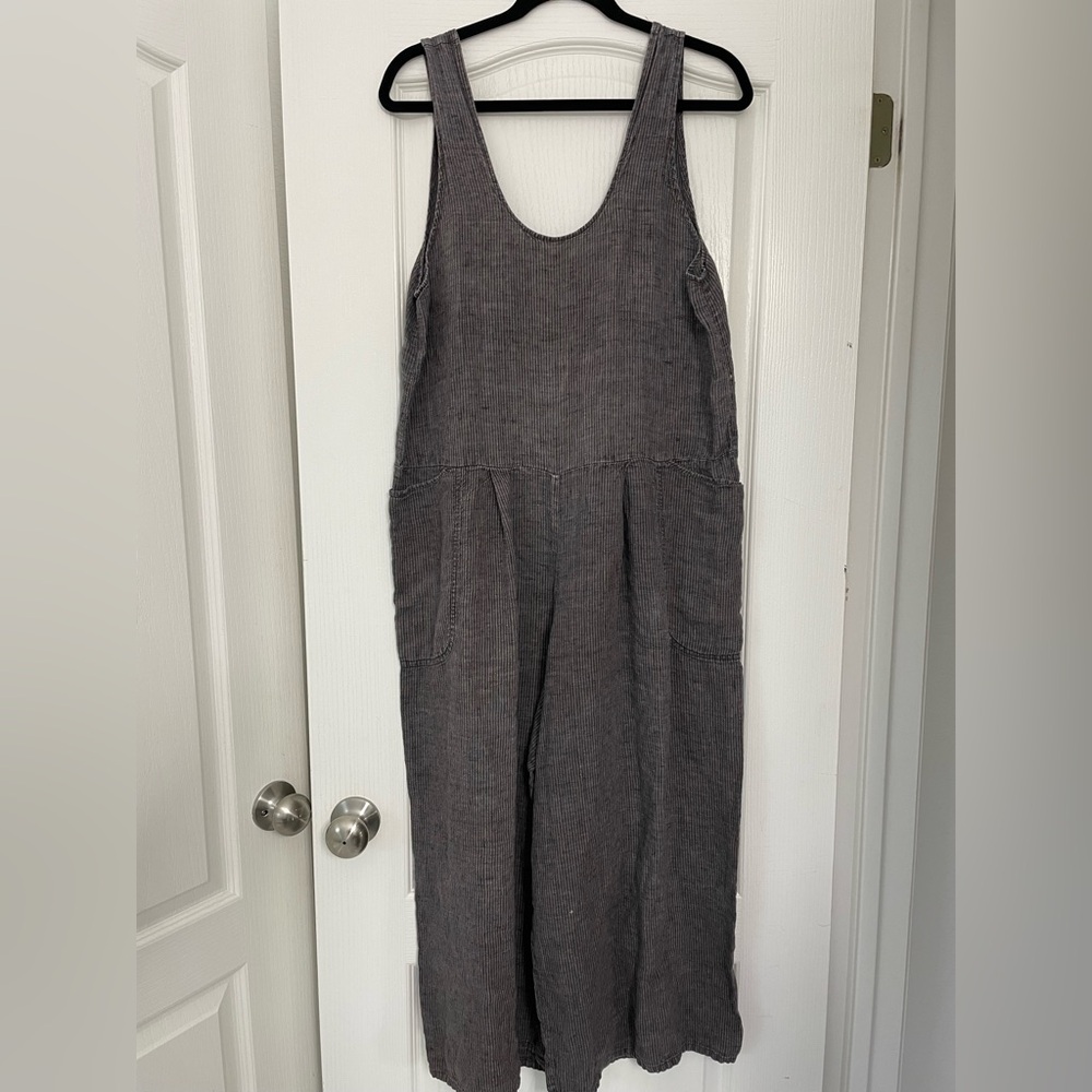 FLAX Pinstripe Jumper - Picture 1 of 13
